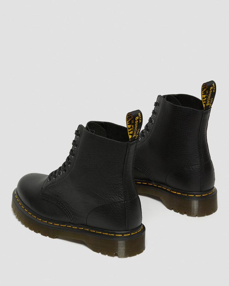 Dr Martens 1460 Pascal Bex Læder Snørestøvler Dame Sort | DK 177KOR